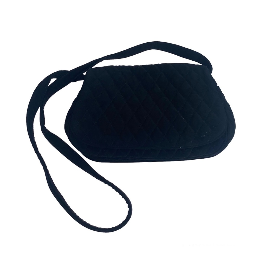 Vera‎ Bradley Women's Cross Body Bag Quilted Black